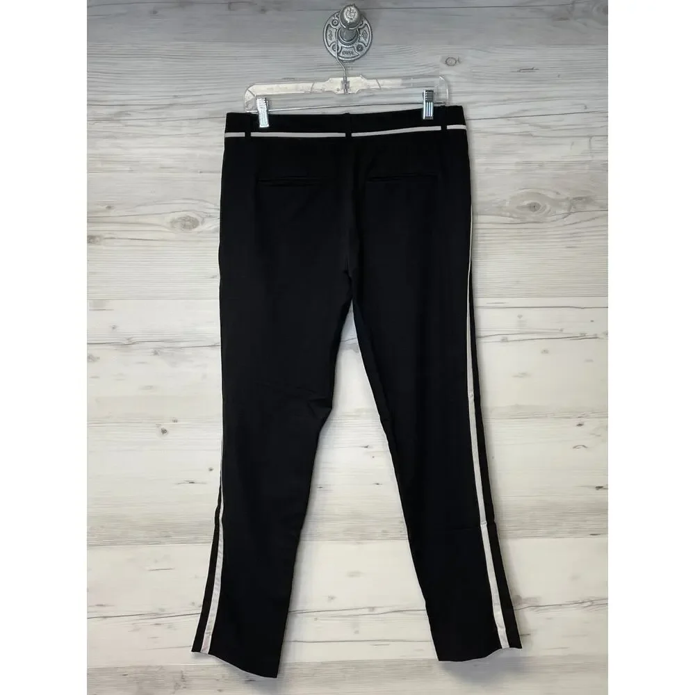 Mercer Madison Pants‎ Size 8 Black Mid Rise Dressy Business